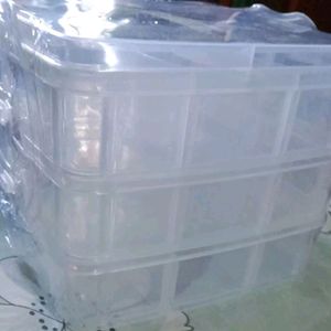 Transparent Jewellery Box Organiser