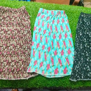 3 Skirt For Just 100 Rs.