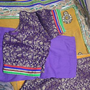 Beautiful Banarsi Plus Georgert Saree