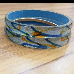 Pack Of 3 Multicolor Bangles