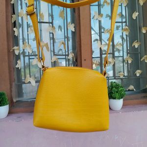 Yellow Shoulder Bag