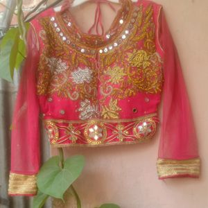 Punch Pink Lehnga Choli