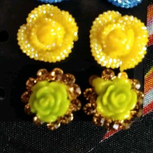 Studs Rose Earing