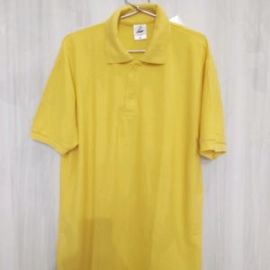 Yellow Polo Tshirt For Men