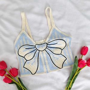 Cute Coquette Crochet Crop Top