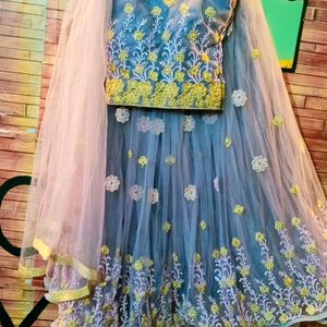 Lavender Lehnga