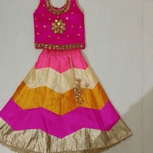 Lehnga For 2-4 Year Old Baby Girl