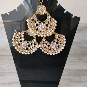 Mangtika Earrings Set