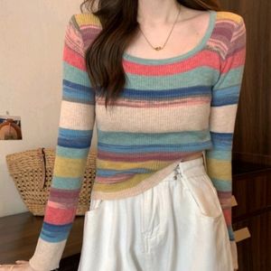 New Korean Crop Top Sweater