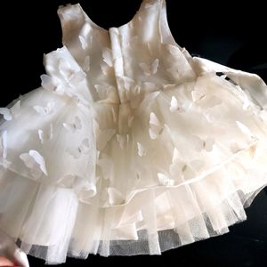 Baby Hug Frill Party Wear Frock