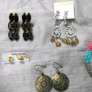 5 pair Earring Sets