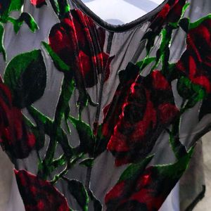 SAVAGE SEXIEST FLOWER PRINT BODYSUIT