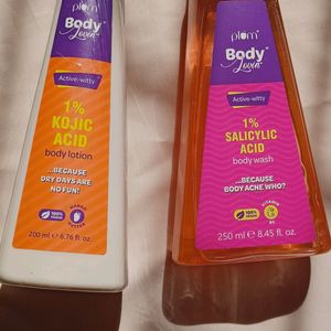 Plum Body wash And lotion