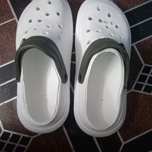 White Crocs