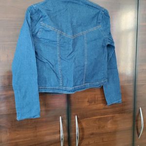 Denim jacket short