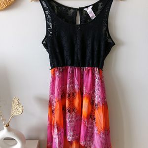 Candies Lace High Low Dress From Indonesia