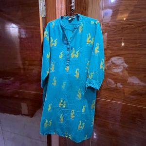 Combo For 2 Green Kurti