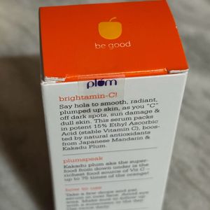 Plum Vitamin C serum