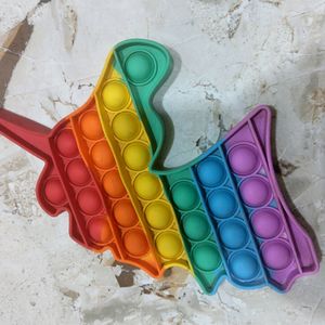 Colorful Pop It Fidget Toy Horse