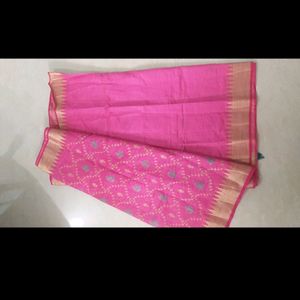 New Pink Saree