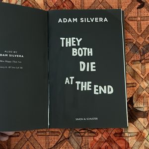 They Both Die At The End By Adam Silvera