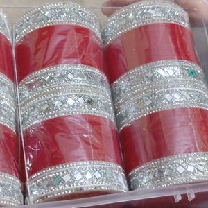 Red Chudha For All Set