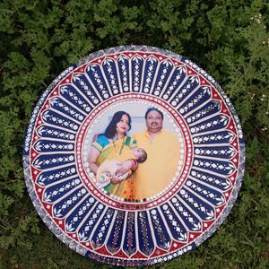 Handmade Lippan Photo Frame