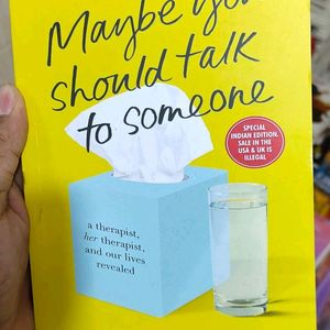 Maybe You Should Talk To Someone Book (BRAND NEW)