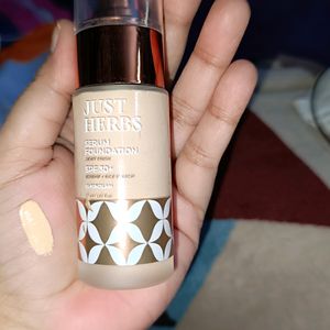 JUST HERBS SERUM FOUNDATION PORCELAIN SKIN TONE