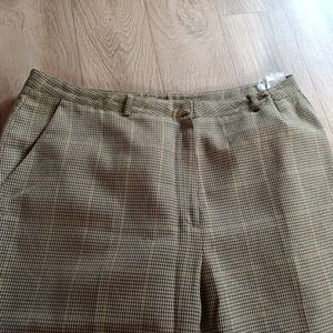 Checked Formal Pants