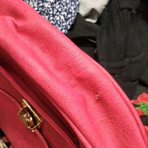 Sling Bag / Purse Pink Color