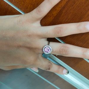 Pink Ruby Stone Ring