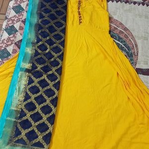 Anarkali Kurta With Dupatta