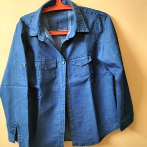 Blue Denim Shirt