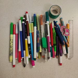 Sketch Pens And Pencils