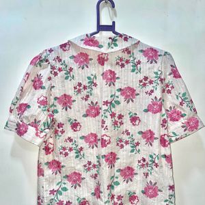 Korean Printed Top