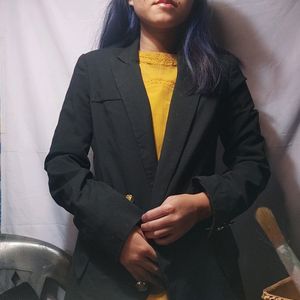 Black Korean Blazer