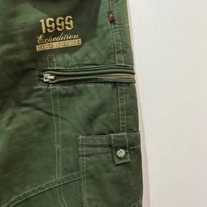 Olive Green Cargo Pants