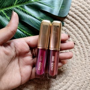 Combo Of Faces Canada Comfy Matte Lipstick