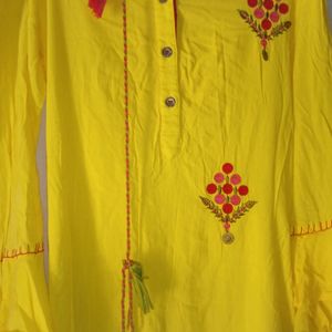 Yellow Kurta