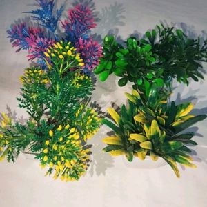 Set Of 4 Artificial Plants