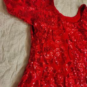 😘Red Sequin Dress 👗 Women