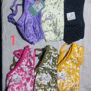 Sk Premium Printed Bra Pack Of 3 Pcs