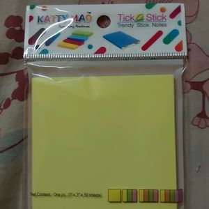 Stick Notes 50 Sheets Pack