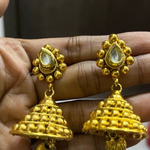 Royal Golden Maharani Necklace Set