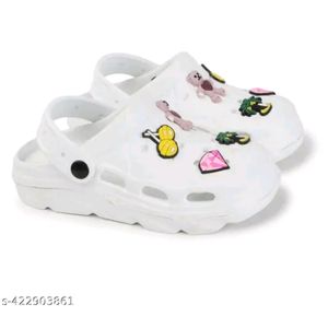 Latest Trendy Diamond White Crocs For Women