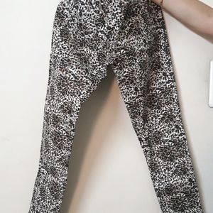 Tiger Print Trousers