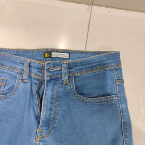 Highwaiste Skinny Blue Jeans