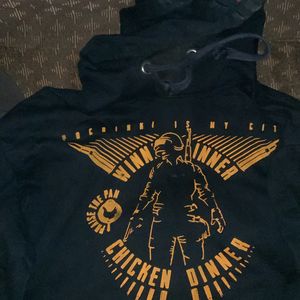 Pubg Navy Blue 800 gsm M size Hoodie