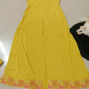 Front Cut Kurta With Pant